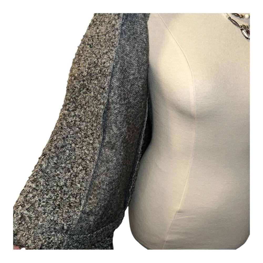 NYCC Women's Gray Boucle Jacket, Size Small, Polyester - Picture 3 of 13